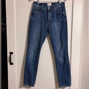 Frame Le Sylvie Slim Straight Jeans